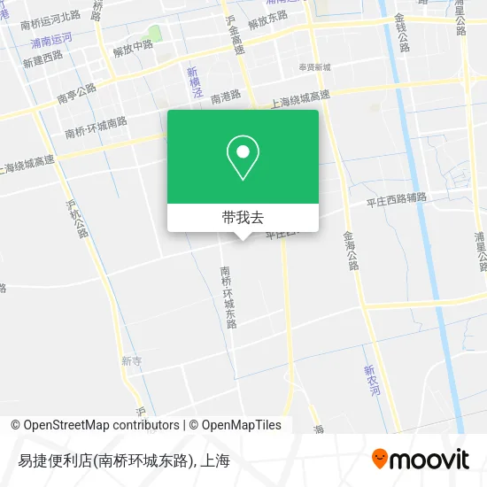 易捷便利店(南桥环城东路)地图