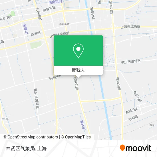 奉贤区气象局地图