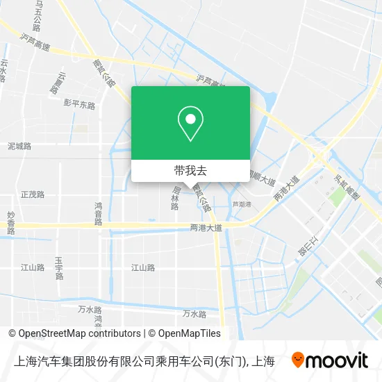 上海汽车集团股份有限公司乘用车公司(东门)地图