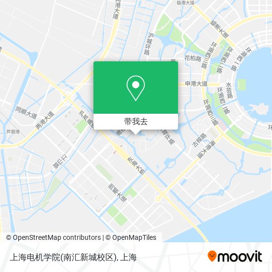 上海电机学院(南汇新城校区)地图