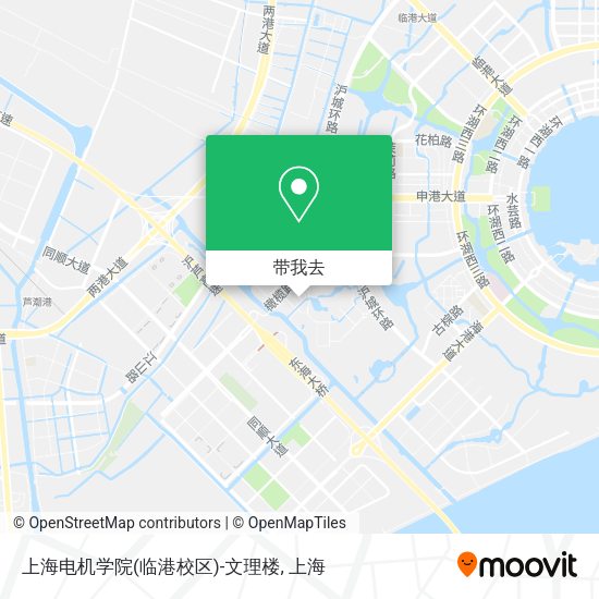 上海电机学院(临港校区)-文理楼地图
