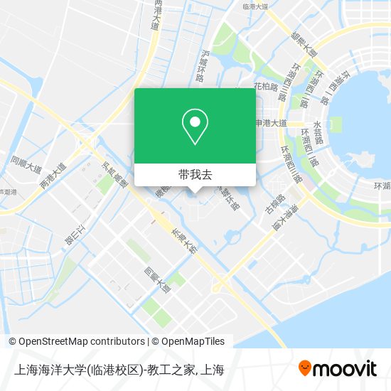 上海海洋大学(临港校区)-教工之家地图