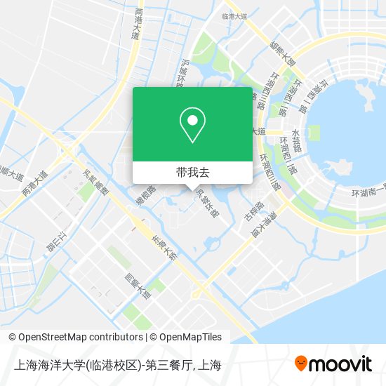 上海海洋大学(临港校区)-第三餐厅地图