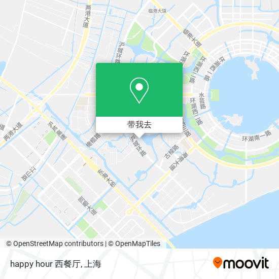 happy hour 西餐厅地图