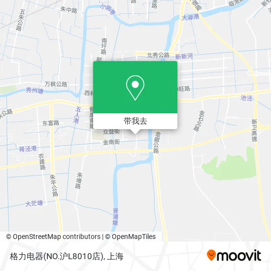 格力电器(NO.沪L8010店)地图