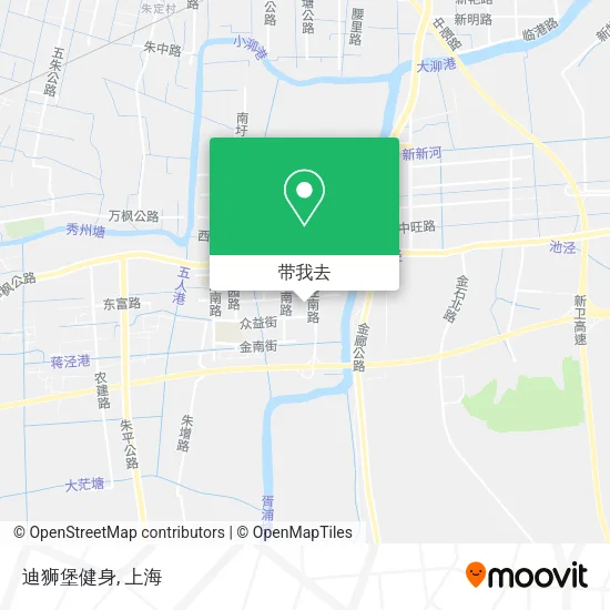 迪狮堡健身地图