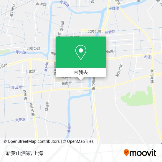 新黄山酒家地图