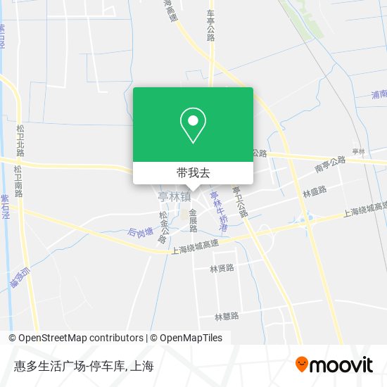 惠多生活广场-停车库地图