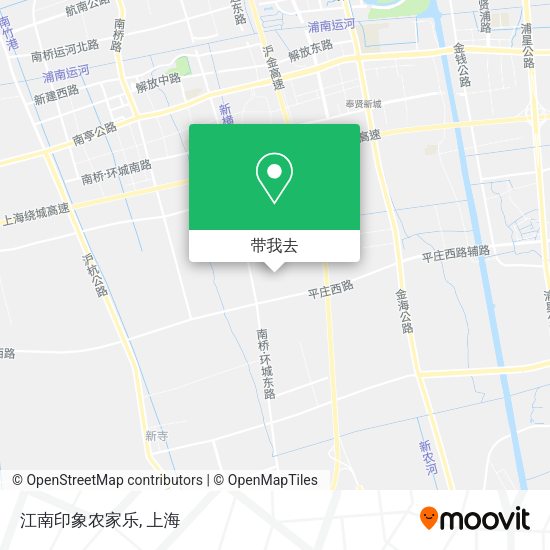 江南印象农家乐地图