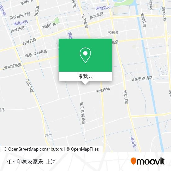 江南印象农家乐地图