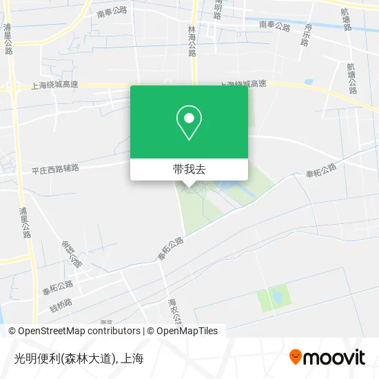 光明便利(森林大道)地图