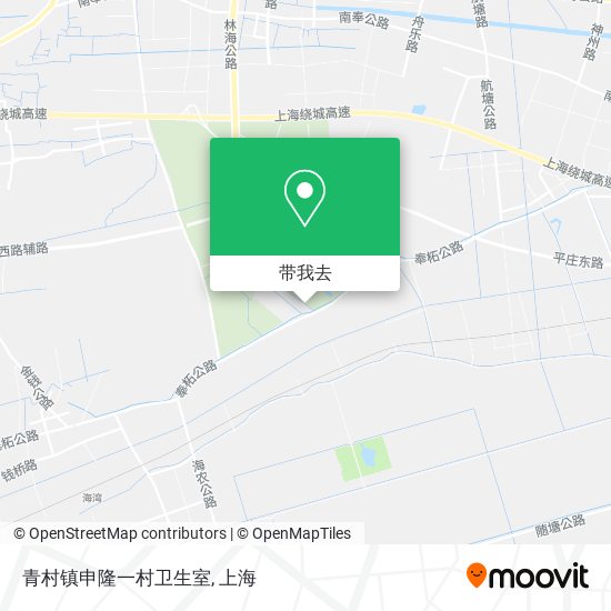 青村镇申隆一村卫生室地图