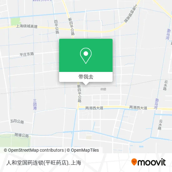 人和堂国药连锁(平旺药店)地图