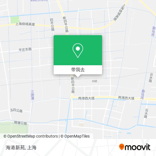 海港新苑地图