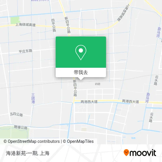 海港新苑-一期地图