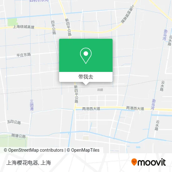 上海樱花电器地图