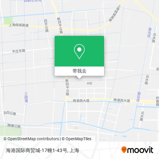 海港国际商贸城-17幢1-43号地图