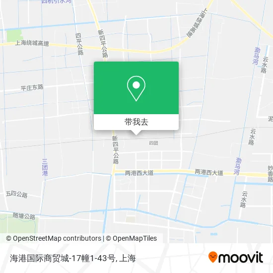 海港国际商贸城-17幢1-43号地图
