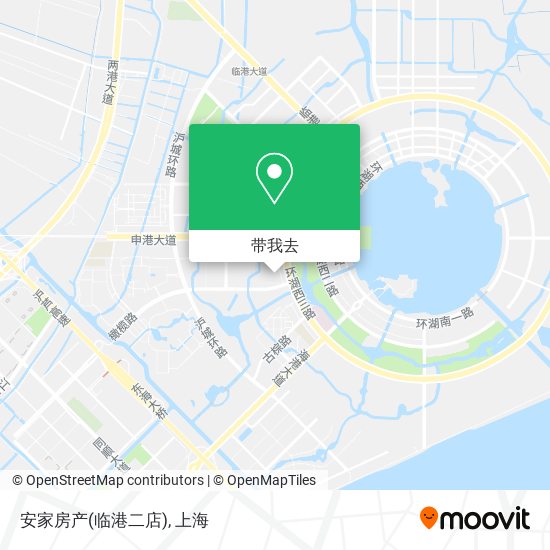安家房产(临港二店)地图