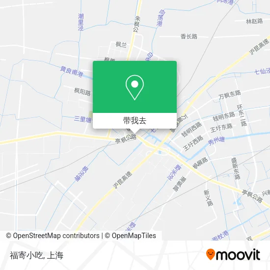 福寄小吃地图
