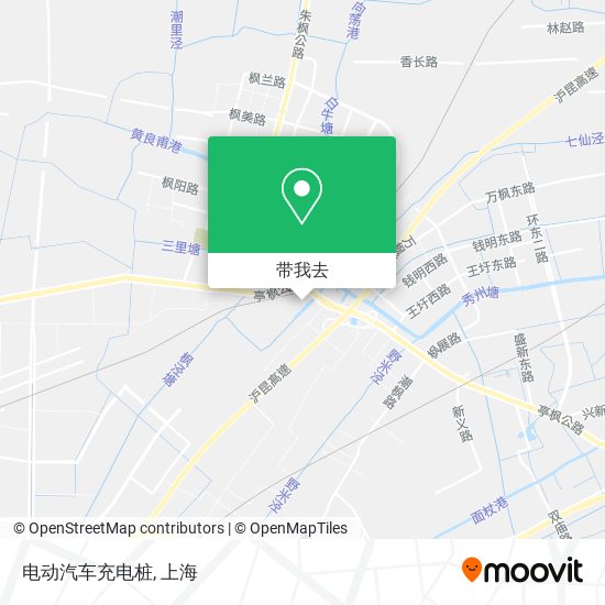 电动汽车充电桩地图