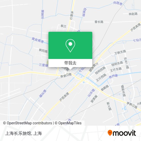 上海长乐旅馆地图