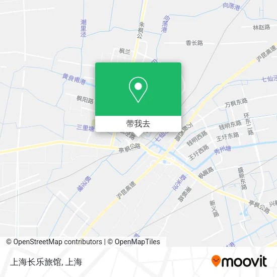 上海长乐旅馆地图