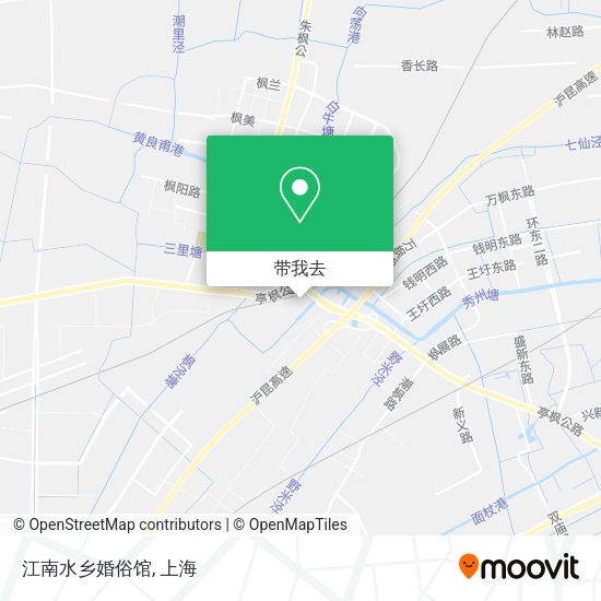 江南水乡婚俗馆地图