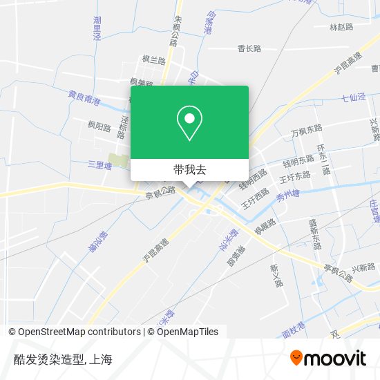 酷发烫染造型地图