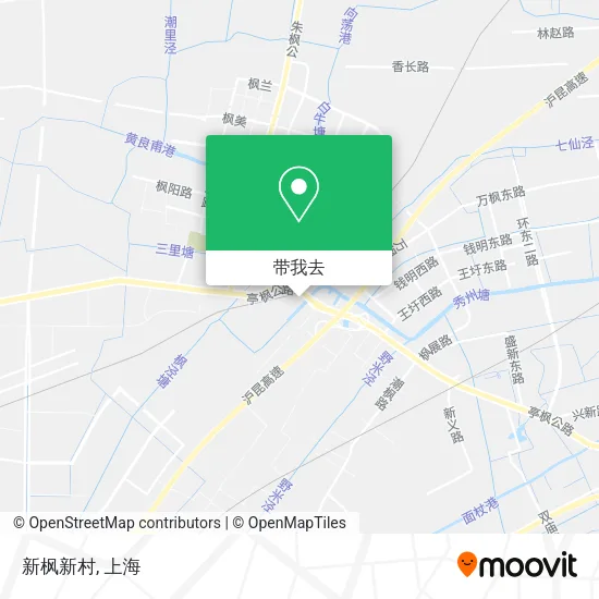 新枫新村地图
