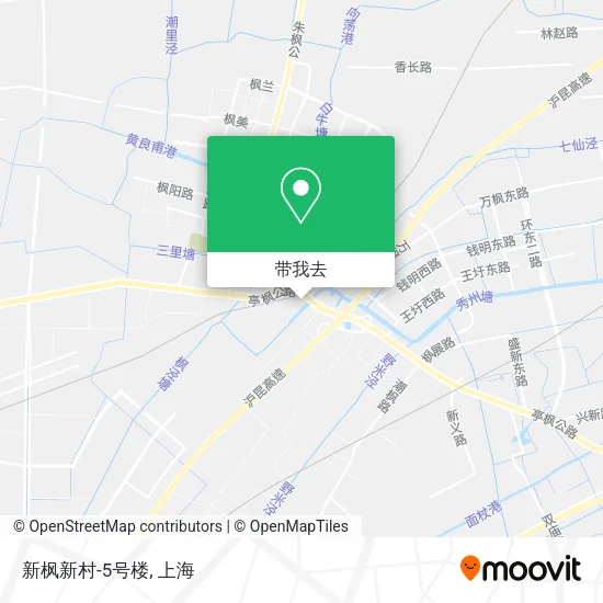 新枫新村-5号楼地图