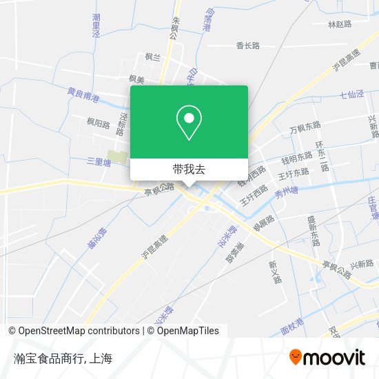 瀚宝食品商行地图