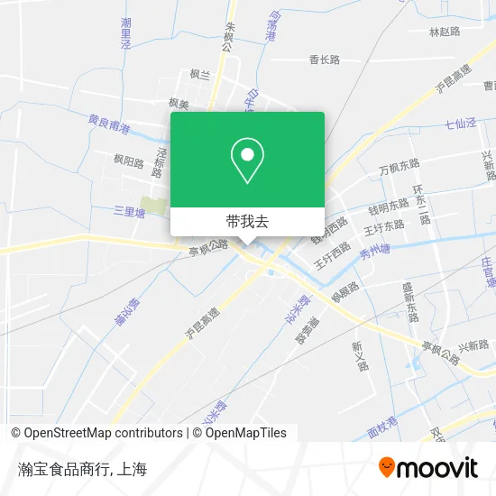瀚宝食品商行地图