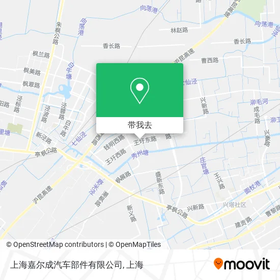 上海嘉尔成汽车部件有限公司地图