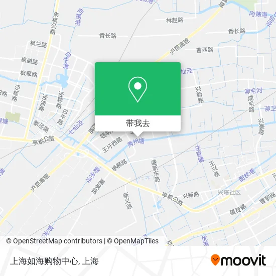 上海如海购物中心地图
