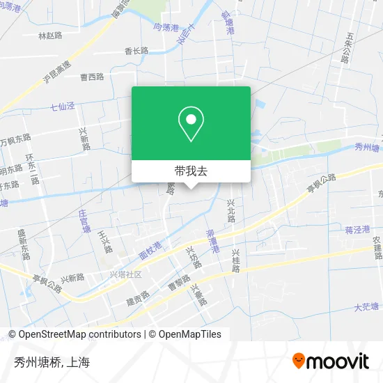 秀州塘桥地图
