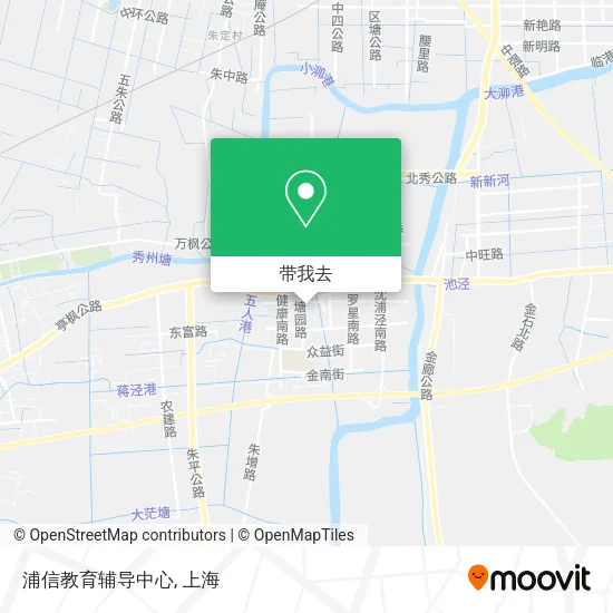 浦信教育辅导中心地图