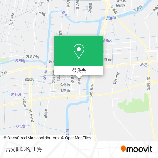 吉光咖啡馆地图