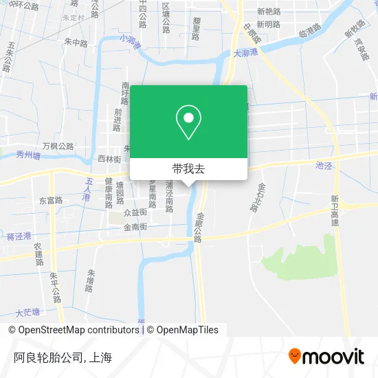 阿良轮胎公司地图
