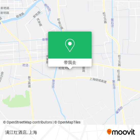 满江红酒店地图
