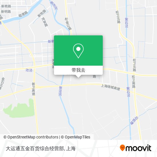 大运通五金百货综合经营部地图