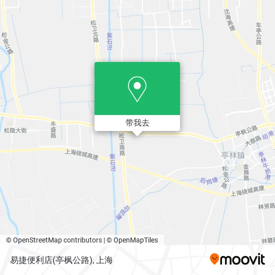 易捷便利店(亭枫公路)地图