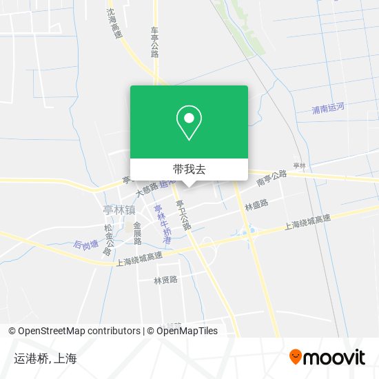运港桥地图