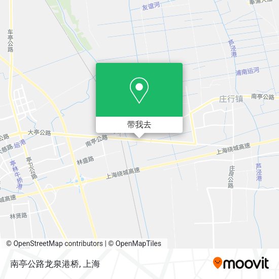 南亭公路龙泉港桥地图