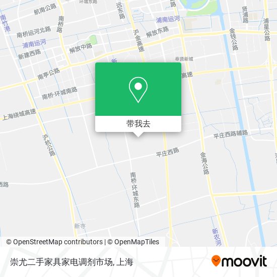 崇尤二手家具家电调剂市场地图