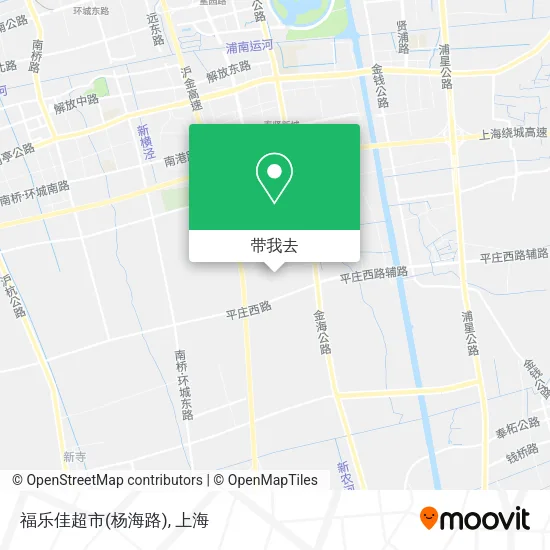 福乐佳超市(杨海路)地图
