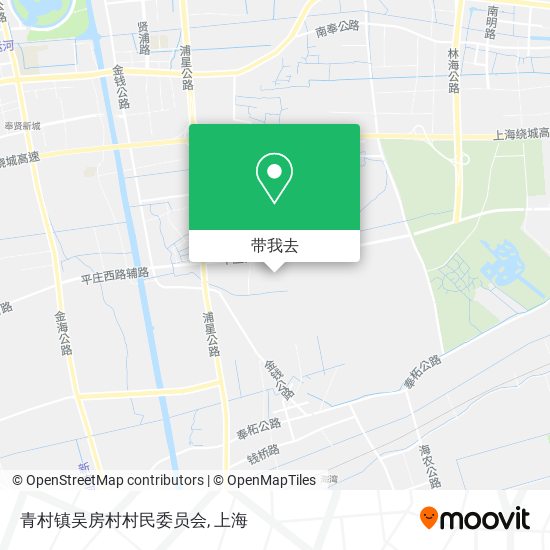 青村镇吴房村村民委员会地图