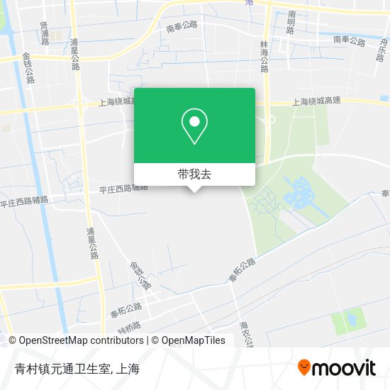 青村镇元通卫生室地图