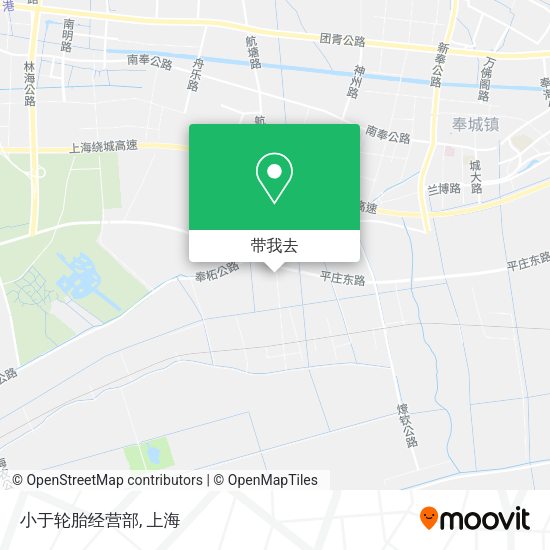 小于轮胎经营部地图