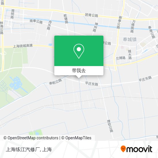 上海练江汽修厂地图
